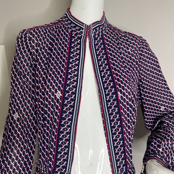 Vintage Size 6-8 Coat Midi Dress Polyester - Picture 3 of 13